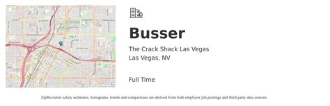 busser las vegas jobs.